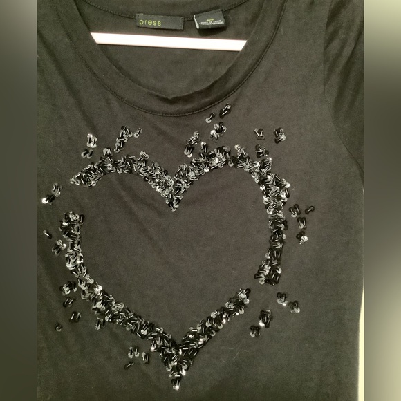 Sequined tee - Picture 2 of 3